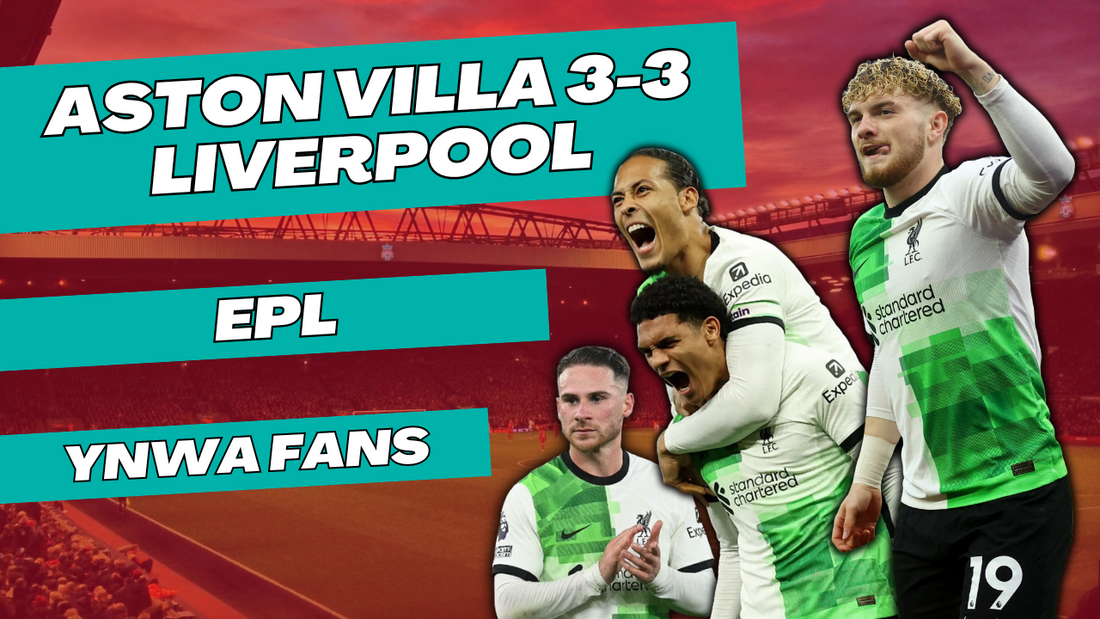 Aston Villa 3-3 Liverpool: Late Drama at Villa Park